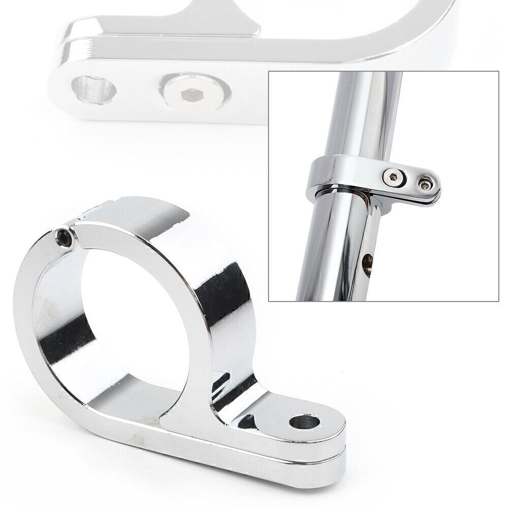 1-1/4 Universal Motorcycle Handlebar Mount Clamp Clock Fit for Harley Sportster