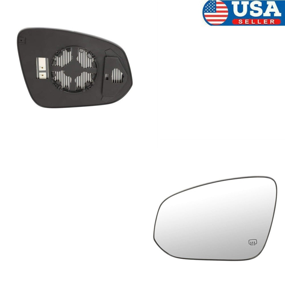 Fit for Toyota Highlander 14-19 ﻿Left Driver Side Mirror Glass Heated 879610E130 Q