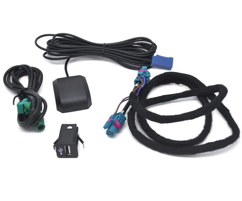 For NBT EVO F30 F20 Navigation RETROFIT HSD CABLE Monitor USB GPS antenna v