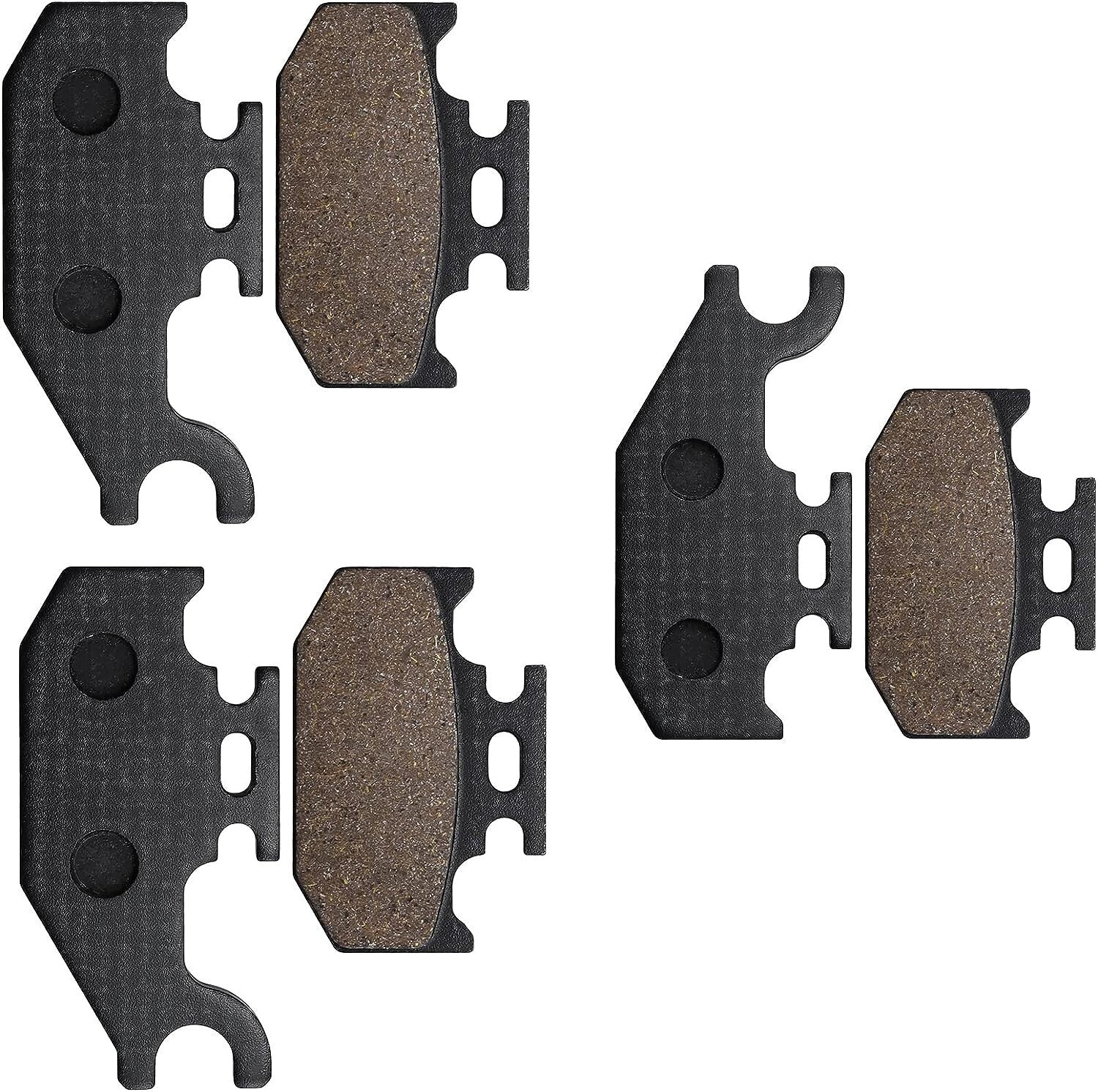 Front and Rear Brake Pads for Bombardier Outlander 330 HO 2004 2005