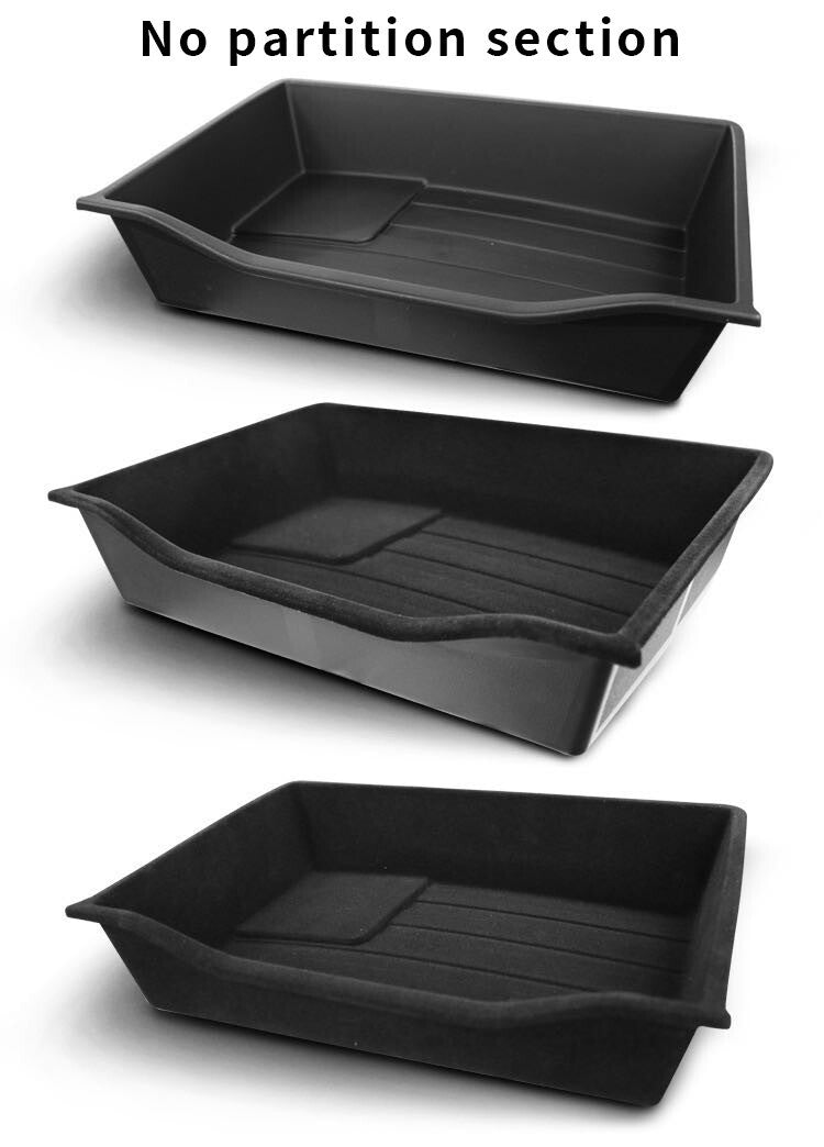 Under- for seat storage box, internal accessories compatible with Model 3 Y- n