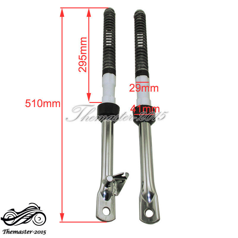 Front Forks Legs Bottoms Springs Bushings  Boot Set for Honda Z50 Z50R Q