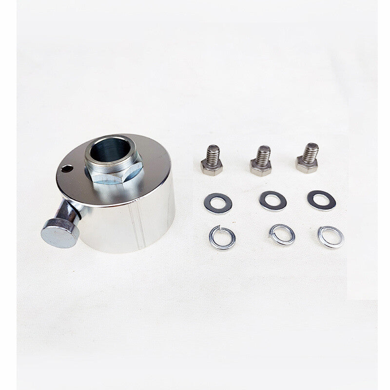 1pc Steering Wheel Quick Release Disconnect Hub 3/4 Shaft Size Silver