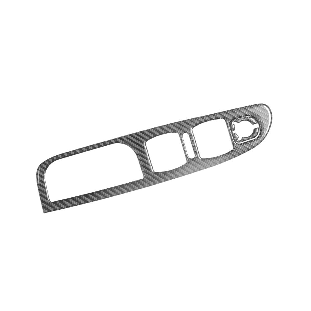 2x Carbon Fiber Driver Window Control Panel for Volkswagen for Passat 2006-2011
