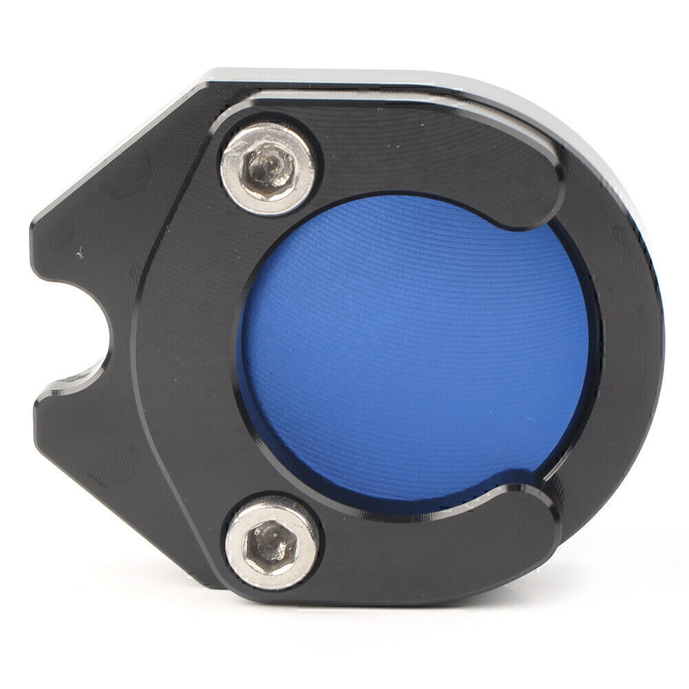 for Yamaha XMAX 125 400 NVX155 NMAX125 Foot Side Stand Plate Enlarger Pad Blue Q