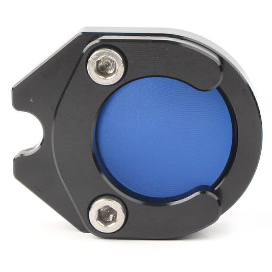 for Yamaha XMAX 125 400 NVX155 NMAX125 Foot Side Stand Plate Enlarger Pad Blue Q