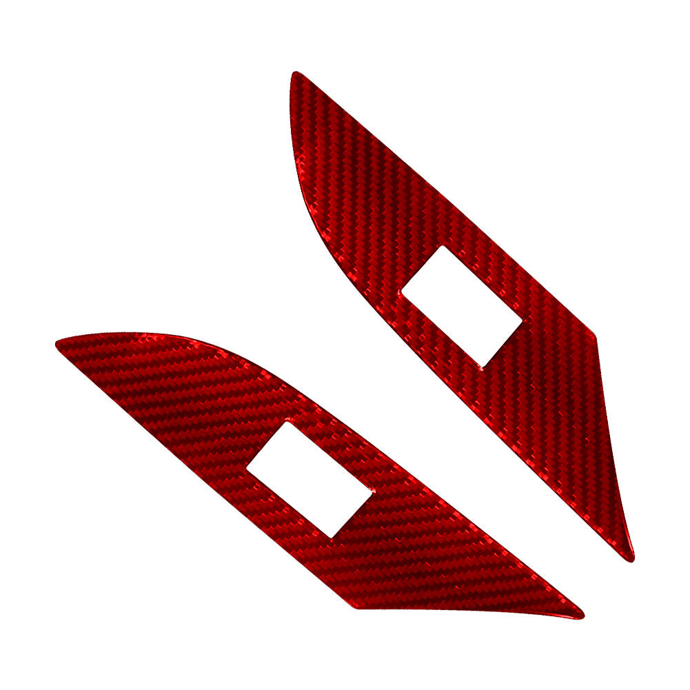 Suitable for Mazda 3 Axela 2017-2018 ABS chrome front grille barbecue cover decorative strip set- v