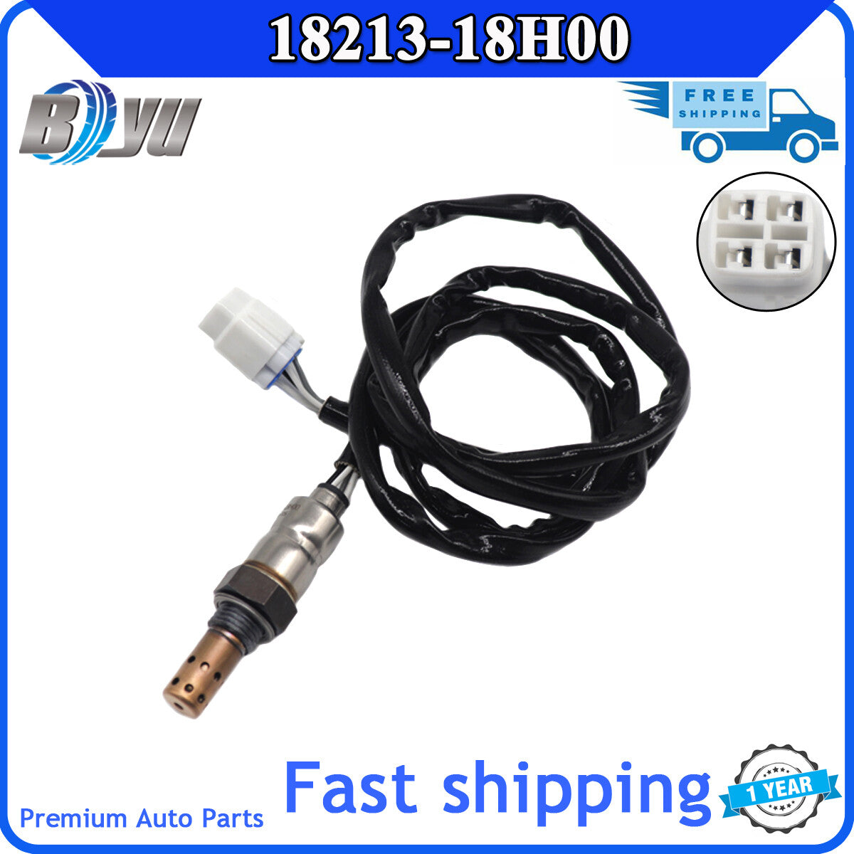 Air-fuel O2 sensor 18213-18H00 for Suzuki GSXR1000 Bandit 1250S SFV650 - v