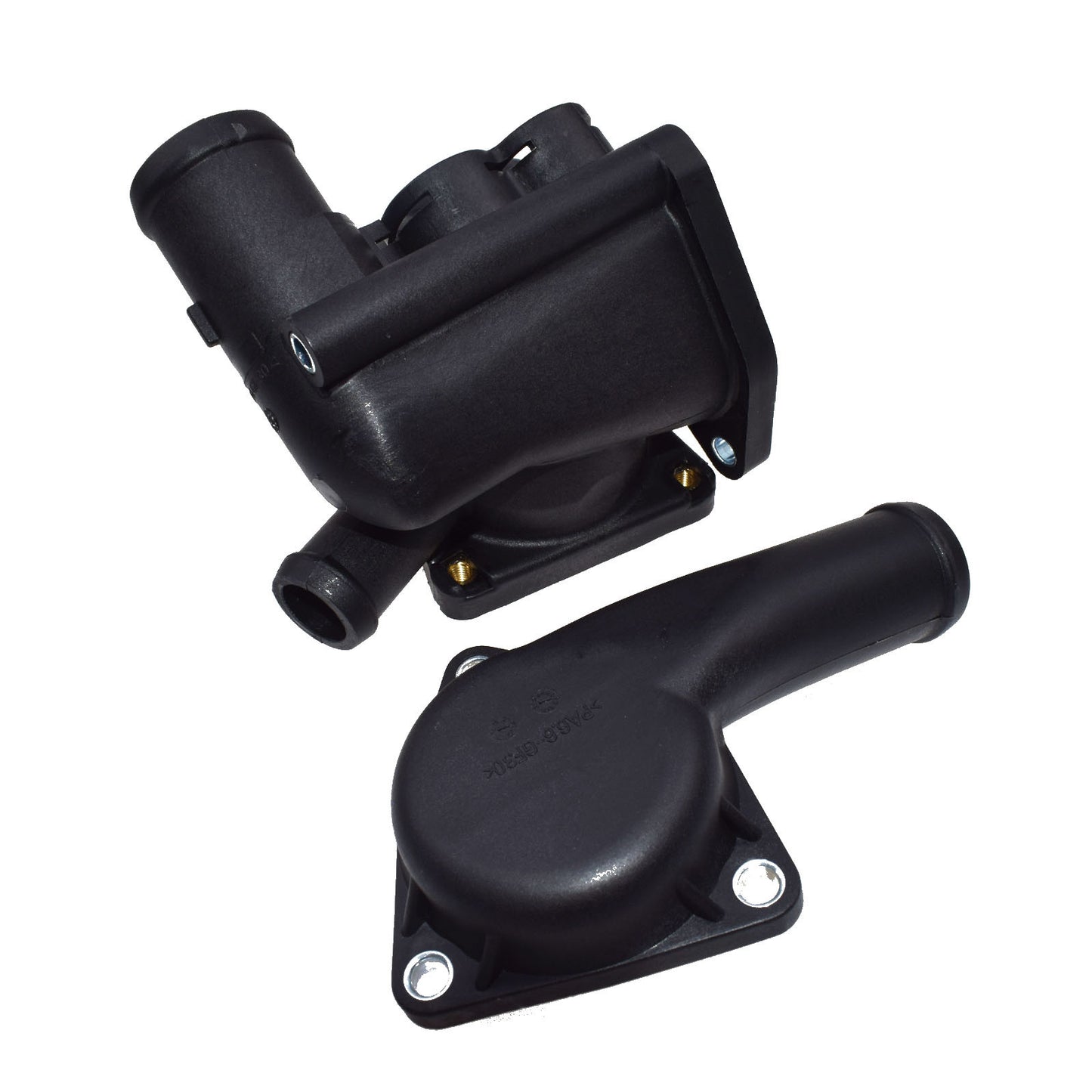 Thermostat housing + gasket + protective cover suitable for Golf for Jetta 2.8 L V6 022121117C 021121121C- n