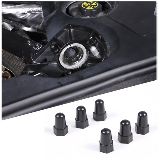 Rear strut shock absorber tower top bolt protective cover suitable for Corvette C8 2020-2024