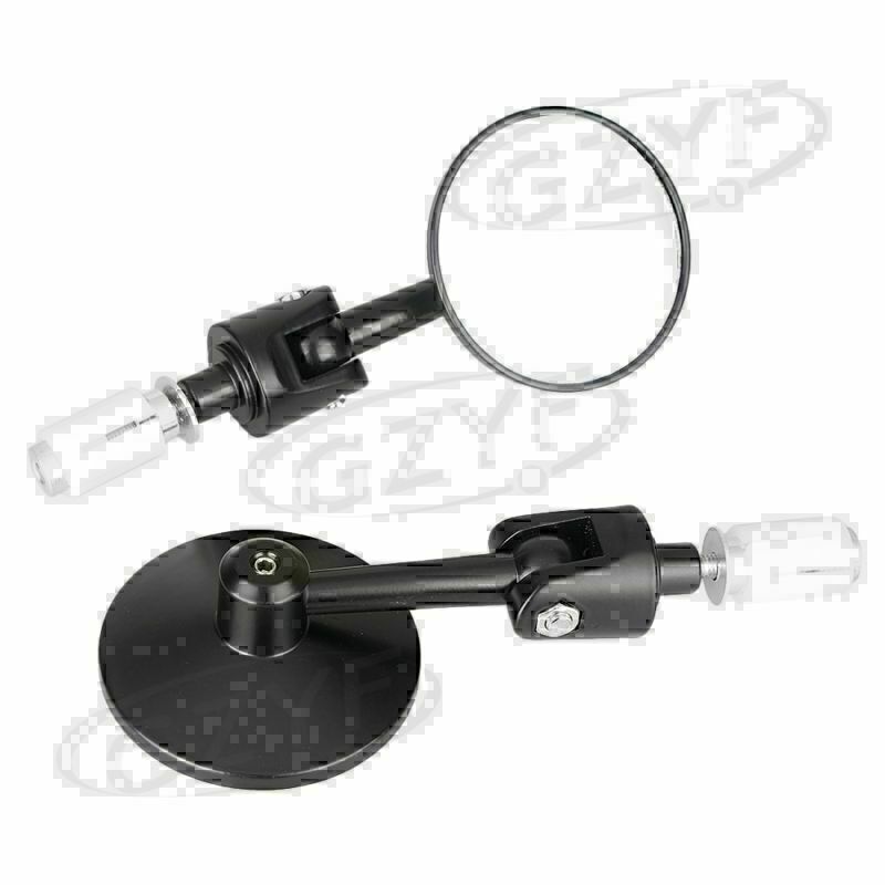7/8'' Round Rear View Handlebar Mirrors Fit for Honda for Suzuki for Kawasaki Universal Q