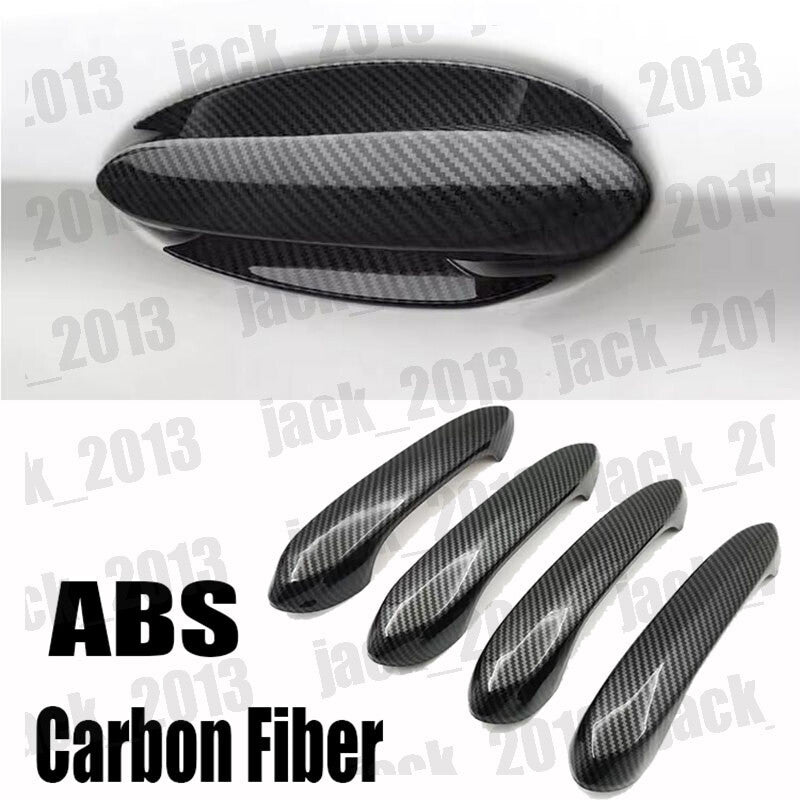 carbon fibre ABS Car Side Door Handle Cover Trim for BMW 3 Series G20 2020-2023
