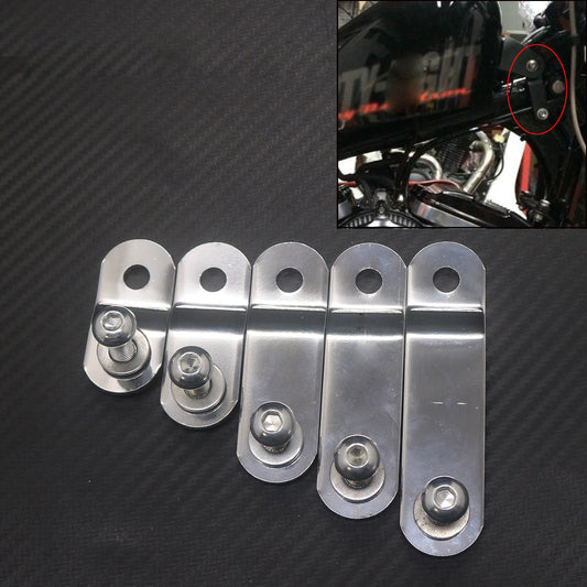 Chrome 1-328-76mm Gas Fuel Tank Lift Kit for Harley Sportster XL 883 1200 48 Q