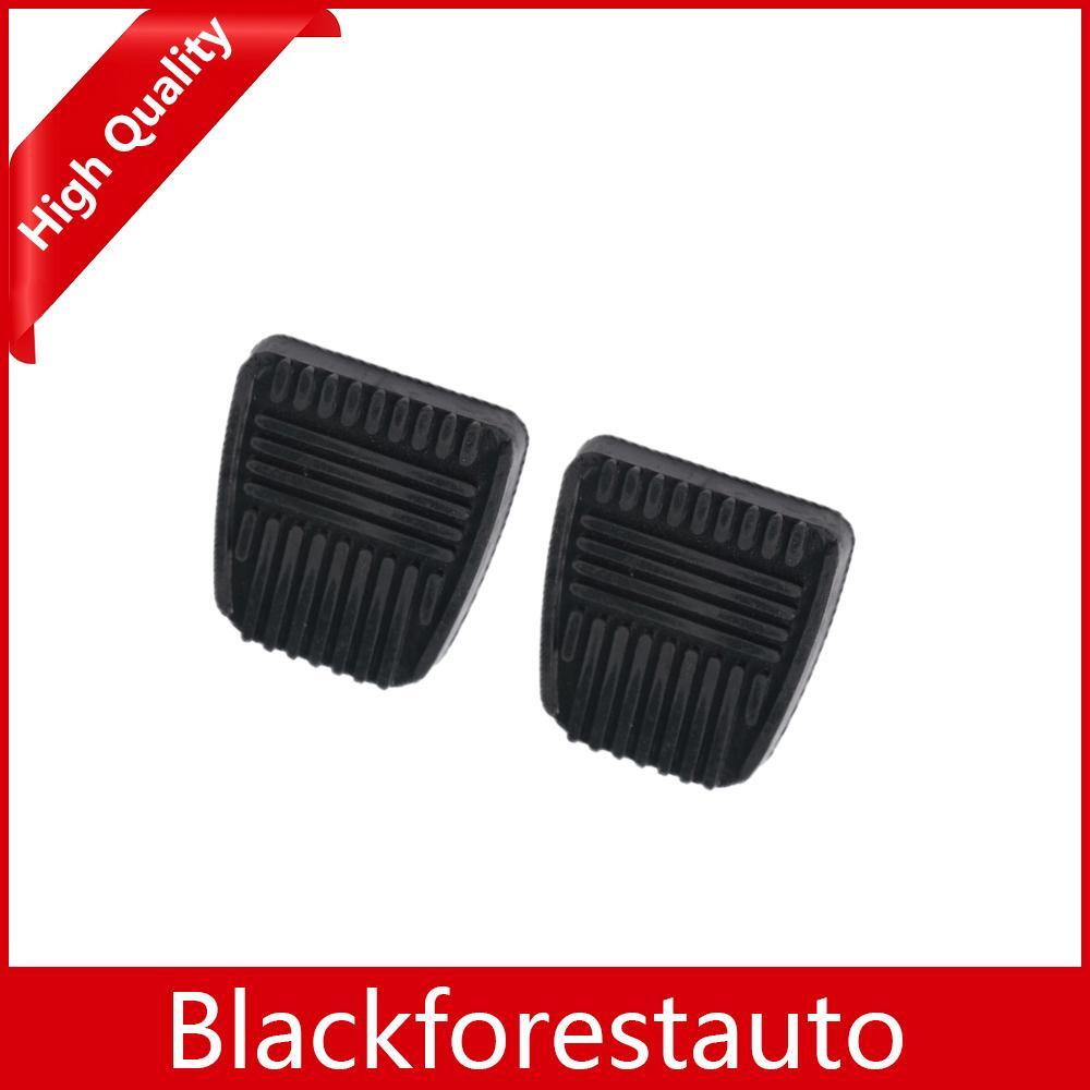 2 X Brake Pedal Pad Antislip Clutch Rubber Cover Black for Lexus for Toyota 4-Runner Q