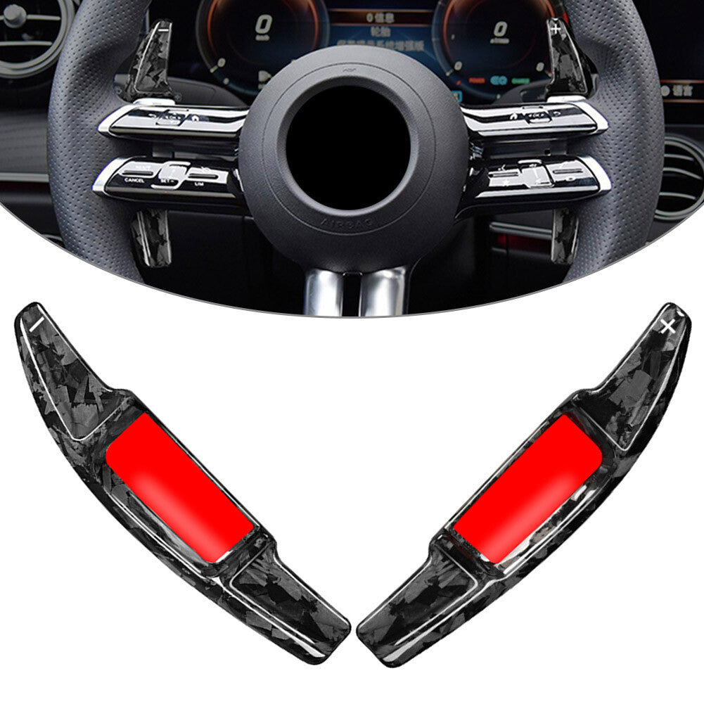2x Steering Wheel Paddle Shifter Extension Fit for Mercedes Benz E S Class E260 2021
