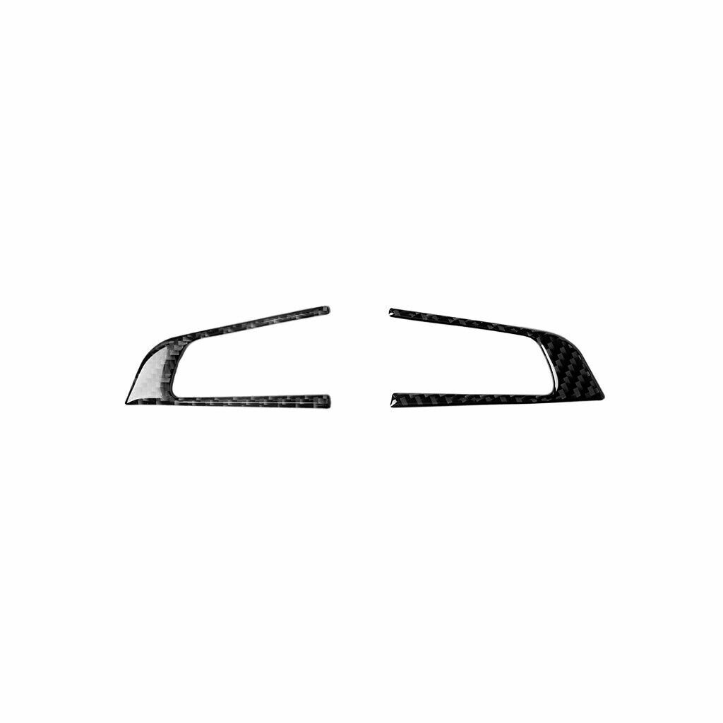 Carbon Fiber Steering Wheel Trim Cover Fit for Alfa Romeo Giulia 17-20