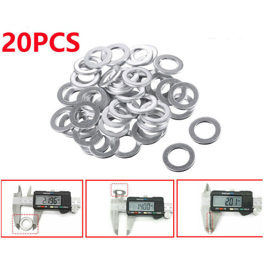 20-piece set of 14mm drain plug crusher washer gasket kit for Honda for Acura 94109-14000- n