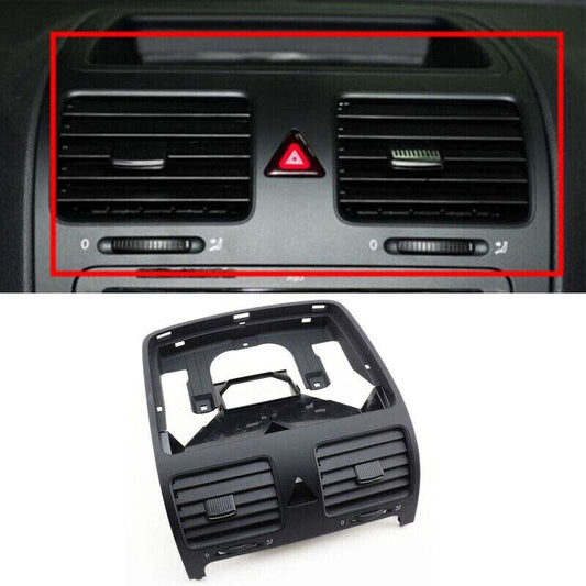 Black Front Central Dashboard Air Outlet Vent 1KD819728 for VW Rabbit for Golf MK5