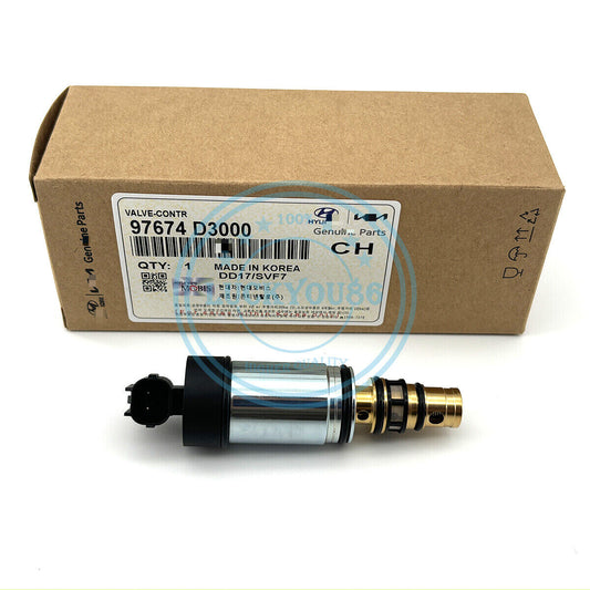 A/C Compressor Control Valve for Hyundai Kona for Tucson for Kia Soul Sportage 1.6T 2.0L