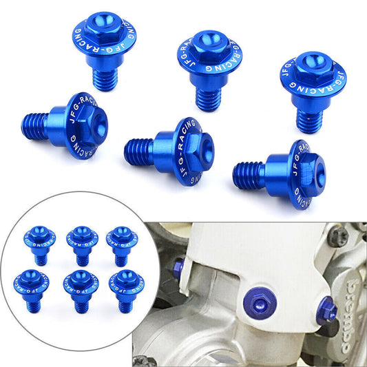 Blue Fork Guard Bolt Screw Fit for Yamaha YZ450FX 250FX YZ250X 125X YZ125 250F 08-18 Q