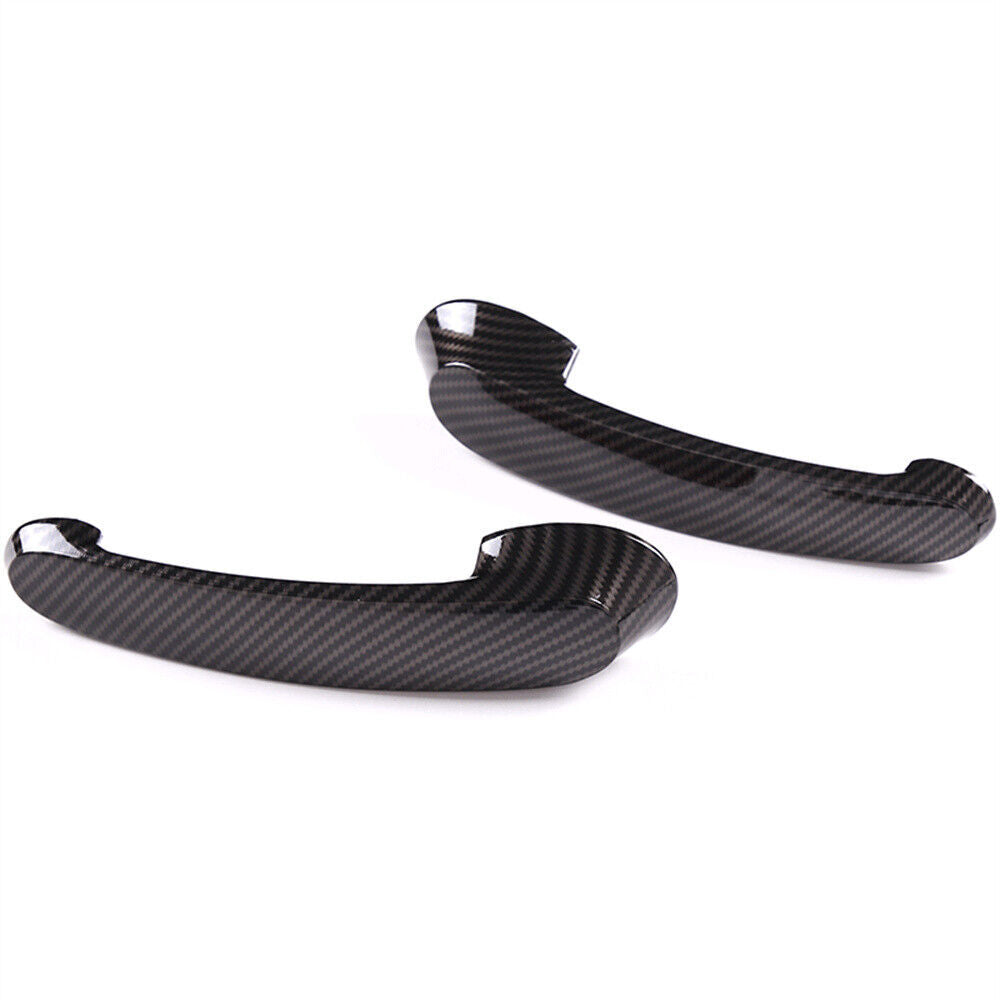 Carbon fiber exterior side door handle protectors for Smart 2016 - 2021 (x2) n