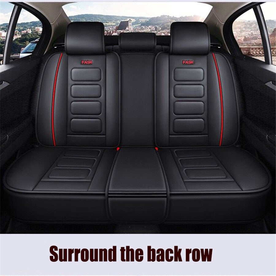 New Car Cushion Four Seasons Universal All-inclusive Full Leather Car Cushion Q