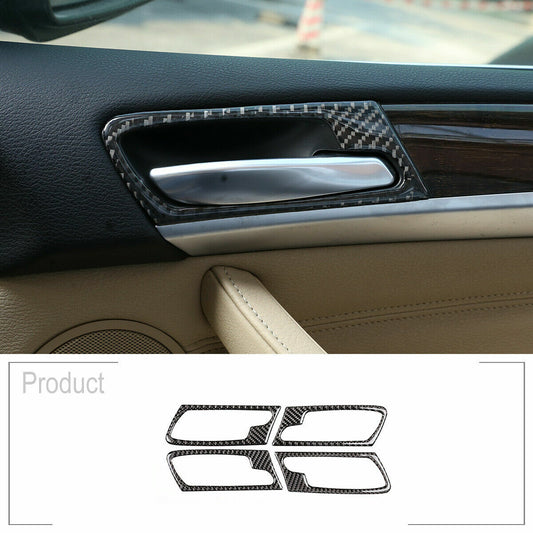 2-piece Carbon Fiber ABS Mirror Trim Protection Cover for Maverick 2022-2023- v
