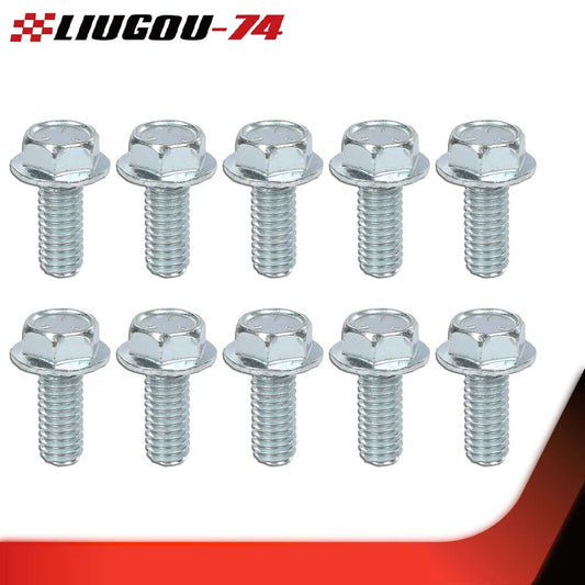 10-piece set of rear end cap bolts suitable for Chevrolet for Pontiac for Oldsmobile for GMC differential bolts Q