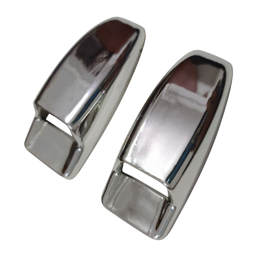 Pair Front Screen Windscreen Wiper Washer Jet Covers Cap Spray Nozzle Bonnet L+R
