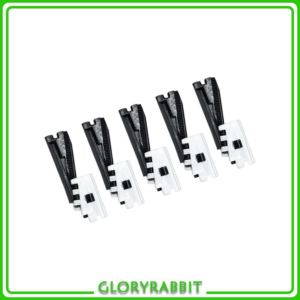 5X Rain Gutter Trim Mounting Bracket Clips For 1998-2002 E320 E430 E55 AMG W210