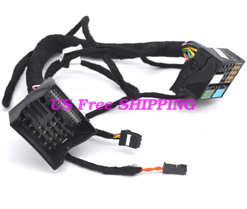 Retrofit Adapter digital passenger display screen monitor cable for Audi a4 b9 v