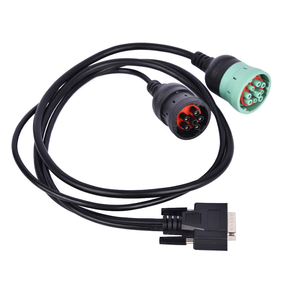 For Nexiq Atari 6 and 9 Pin Y Deutsch Cable 1 Meter New USB LINK 402048 Adapter Q