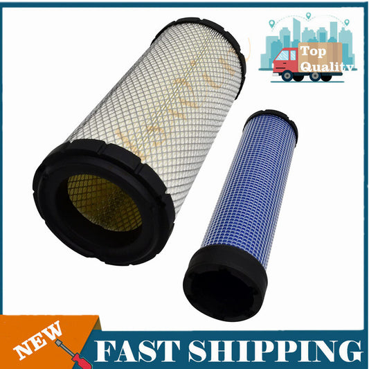 The external and internal air filters are suitable for KX121-3, KX121-3S, R1401-42270, and R2401-42280. n