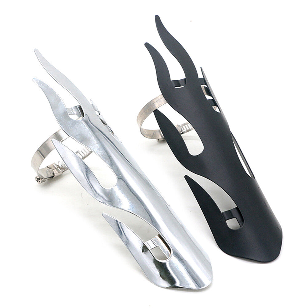 1x UniversalExhaust Muffler Pipe Heat Shield Cover Heel Guard