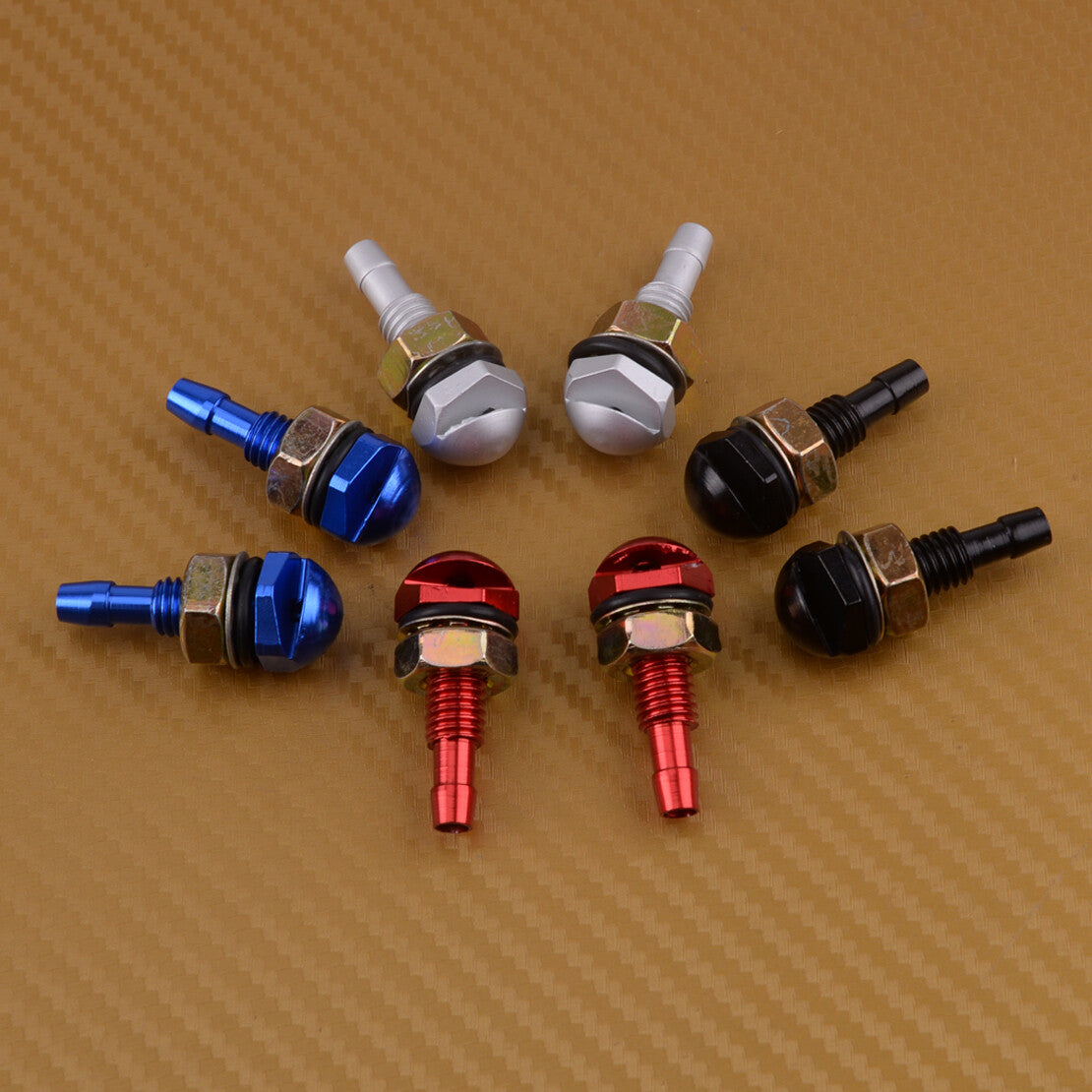 2x Universal Aluminum Windshield Wiper Water Jet Spray Washer Nozzle For Vehicle v