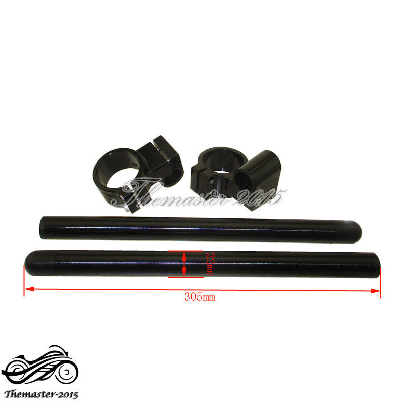 45mm High Rise Clip-On Bracket Bar Handlebar For Pit Dirt Motor Bike Motard Q