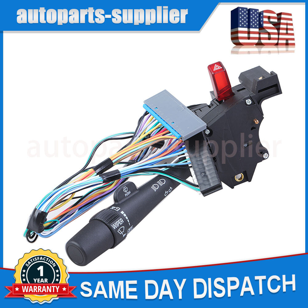 Turn signal switch compatible with 1998-2005 for Chevrolet Blazer S10 for GMC Jimmy for Isuzu Olds