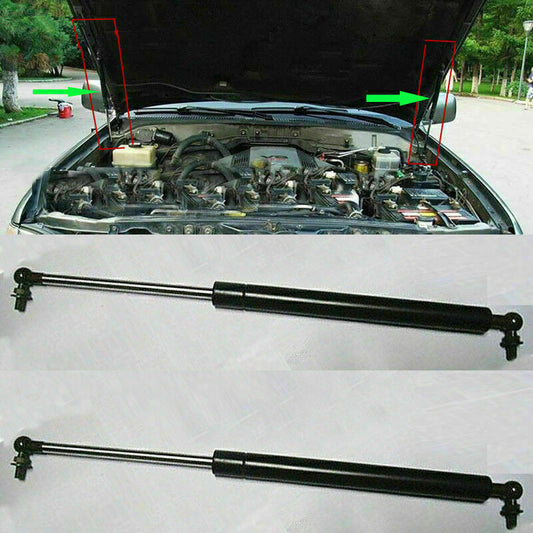 for Land Cruiser 1998-2007 LX470 FRONT COVER HYDRAULIC STRUT SHOCKS LIFT SUPPORT