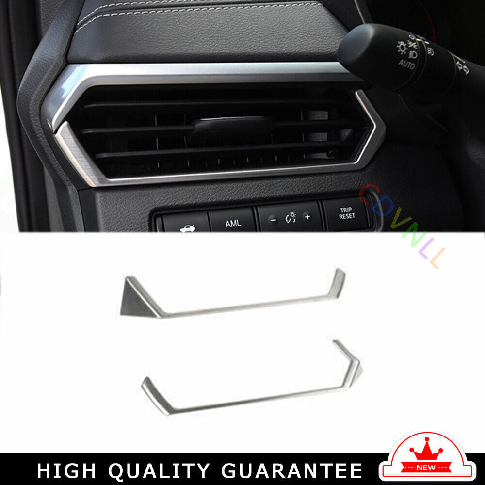 LR AC Air Outlet Vent Cover Trim 2X for Nissan Altima 2019-2022 Silver Titanium