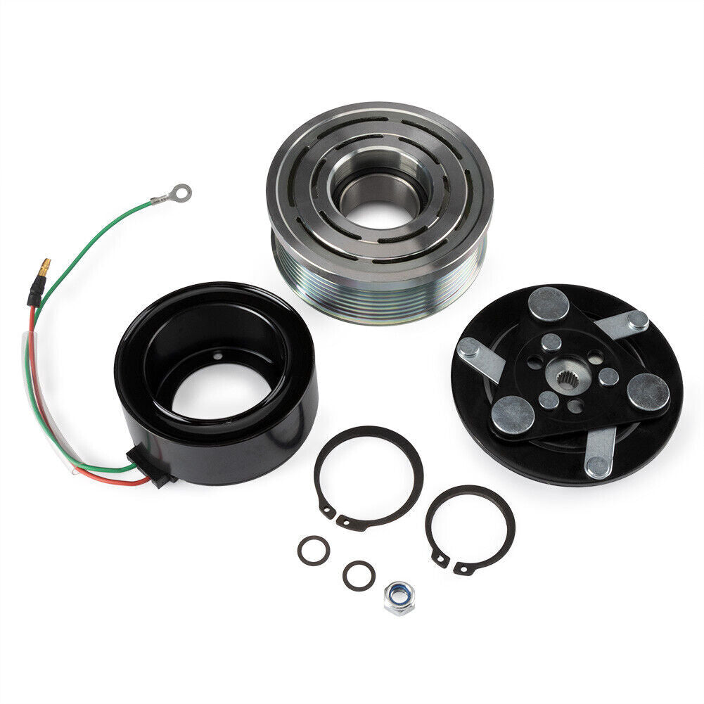 A/C AC Compressor Clutch Kit Plate Pulley Bearing Coil for HONDA 88515-02200 Q
