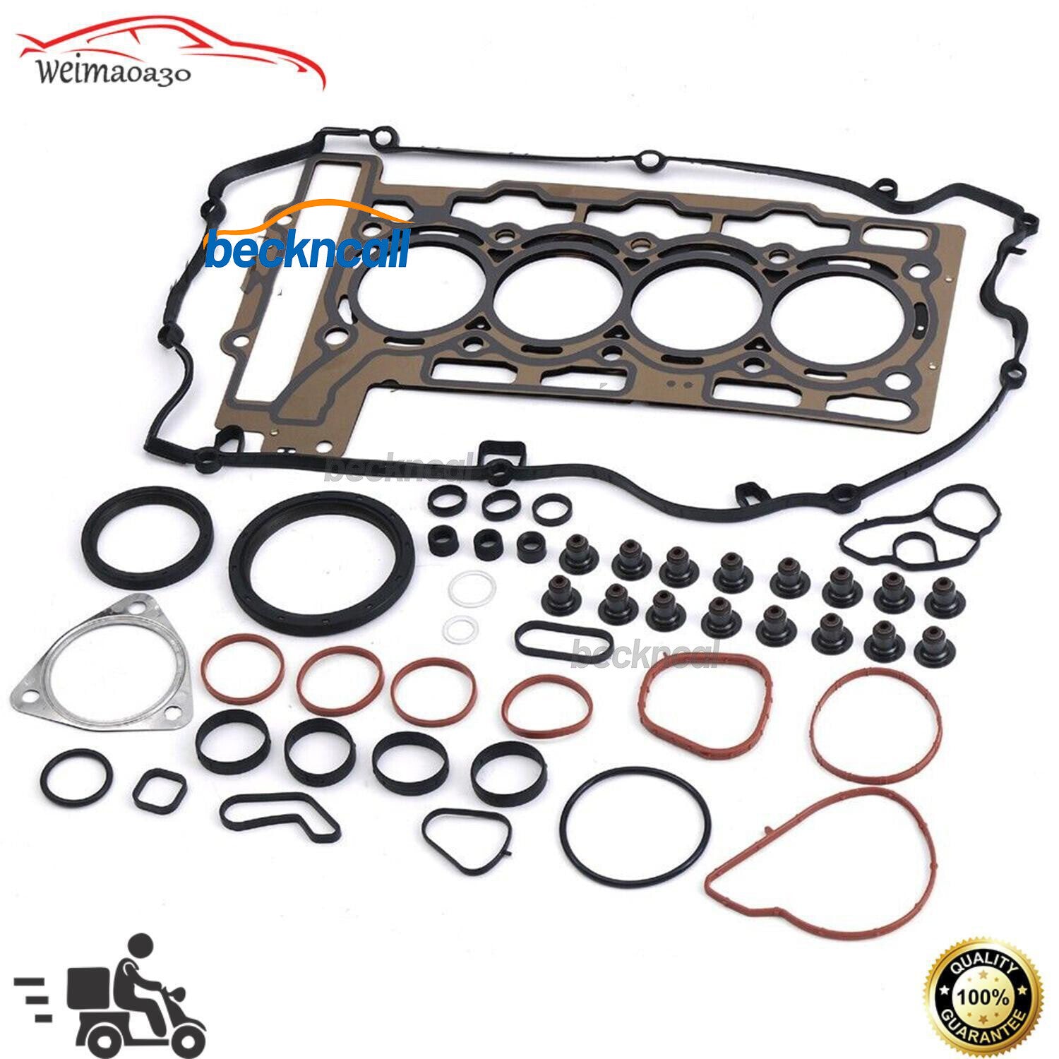 Engine Gasket Seals Kit FITS for BMW F20 for MINI Cooper S R55 R56 R57 R58 N13 N18 1.6L