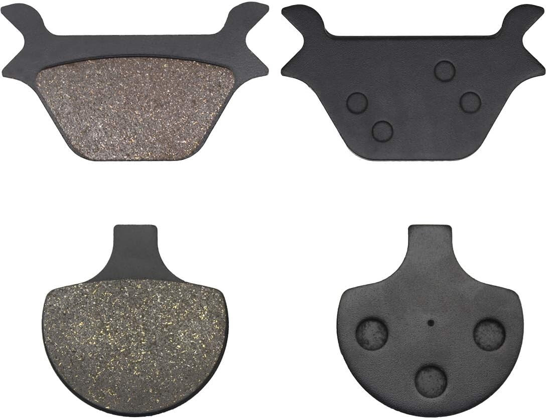 Front and Rear Brake Pads Kit for Harley Davidson Sportster Series Softail