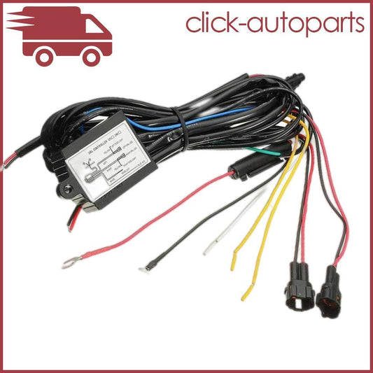 Daytime Running Light DRL Relay Harness Automatic Control On Off Module Box LED Q