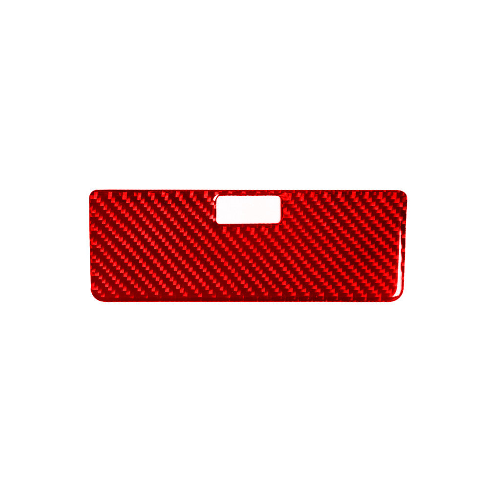 Carbon Fiber Interior for Co -pilot Storage Panel Trim for Audi TT 8N 2001-2006 Red v