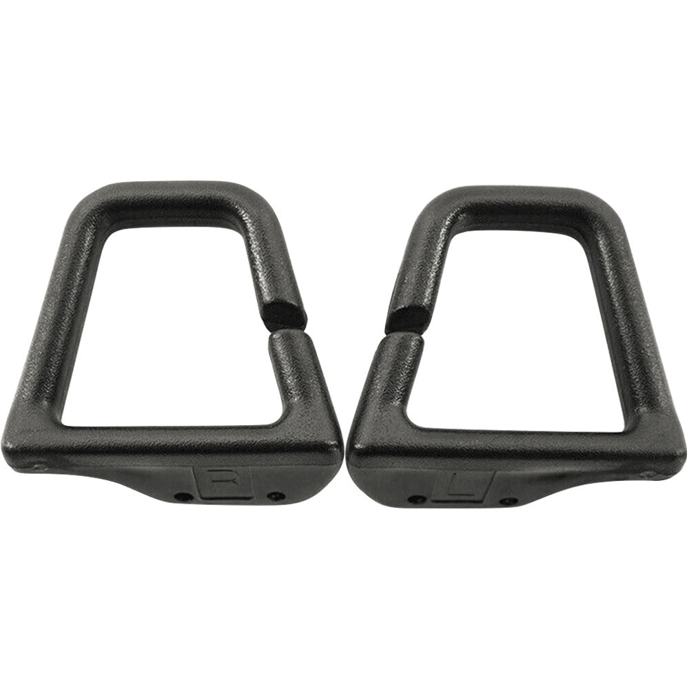 Fits 1993-02 Camaro Firebird Convertible 2 Ebony Black for Seat Belt Shoulder Guides Q