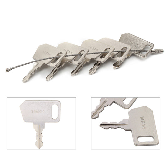 Ignition Key For Terex Generation 7 Articulated Dump Truck ADT 14644 M516 5PCS