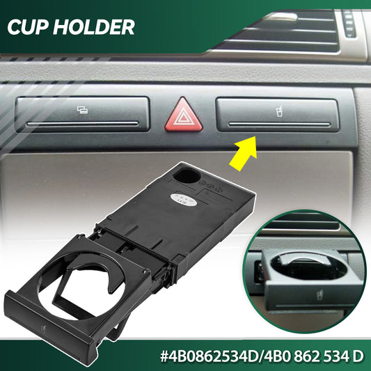 Cup holder drink holder can holder for Audi for A6 /C5 98-05 for A4 98-02 4B0862534D