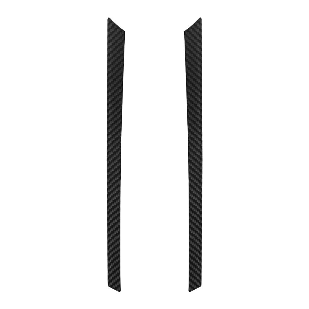 Red Carbon Fiber Center Air Vent Outlet Frame Cover Trim For 6Series F12 F13 v