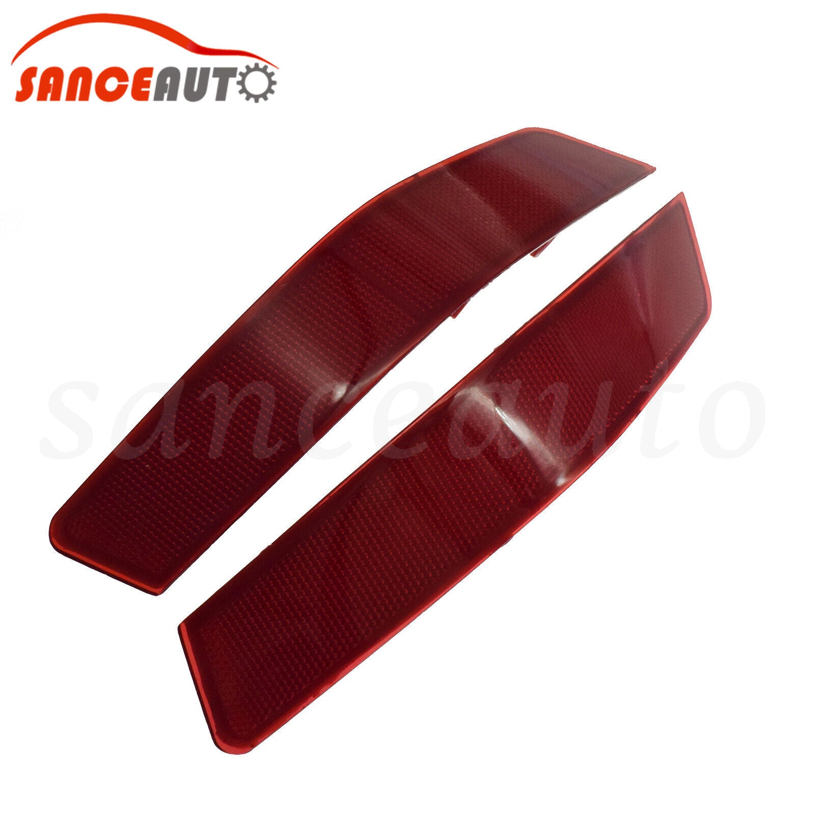 A pair of left and right rear bumper marker light reflectors for the Rogue 2017 - 2020 n