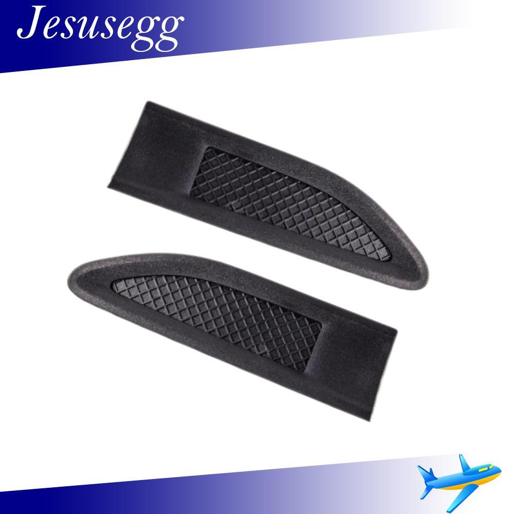 2 Front Left  Right Fender Side Vent Cover Trim Black for 2013-19 Taurus Police
